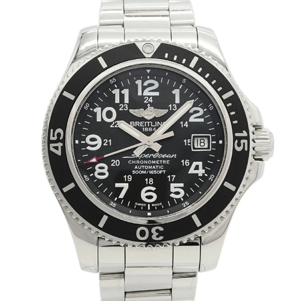 Breitling Superocean II A17365 Black Dial Men's Watch